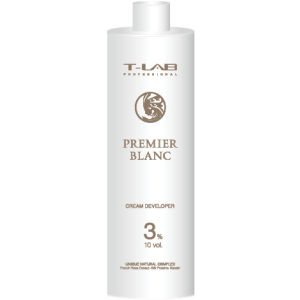 Крем-проявитель T-LAB Professional Premier Blanc Cream Developer 10 vol 3% 1000 мл (5060466661721) в Ровно