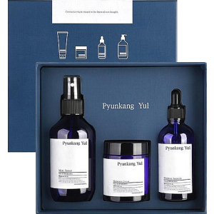 Набір Pyunkang Yul Set Тонер-міст Mist Toner 200 мл + Ампула Moisture Ampoule 100 мл + Крем Moisture Cream 100 мл (8809486680414) ТОП в Рівному