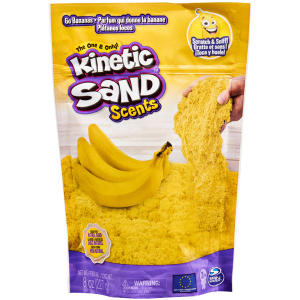 Песок для детского творчества Kinetic Sand Colour с ароматом Банановый десерт (71473B) надежный