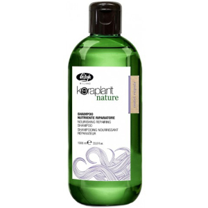 Шампунь для восстановления волос Lisap Keraplant Nature Nourishing repairing shampoo 1000 мл (1100560000010)