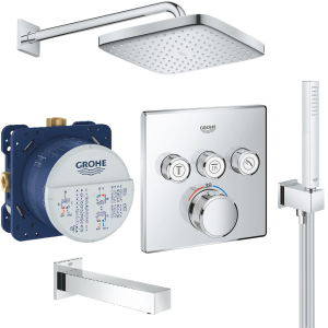 Душовий гарнітур GROHE Grohtherm 26415SC2 краща модель в Рівному