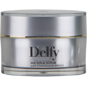 Скраб для обличчя Delfy Gold Scrub 24k Champagne extract 50 мл (5060465711595)