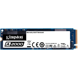 купити Kingston A2000 1 ТБ NVMe M.2 2280 PCIe 3.0 x4 3D NAND TLC (SA2000M8/1000G)