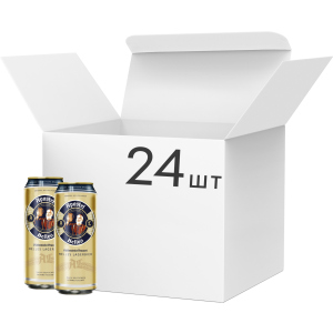 Упаковка пива Apostel Helles Lager светлое фильтрованное 5% 0.5 л х 24 шт (4054500101138) ТОП в Ровно