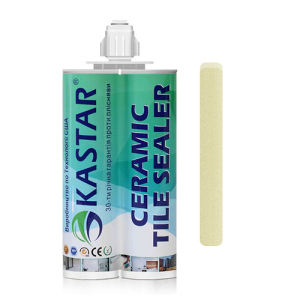 Двокомпонентна епоксидна фуга затирка Kastar Ceramic Tile Sealant Pearl Gold/Бежевий, 400мл. ТОП в Рівному