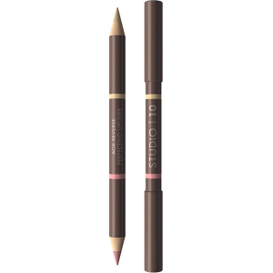 Антивіковий двосторонній олівець для губ Studio 10 Age Reverse Perfecting Lipliner Halo 1.38 г (5060377060088) в Рівному