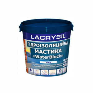 Мастика гідроізоляційна Lacrysil "WaterBlock" 3кг в Рівному