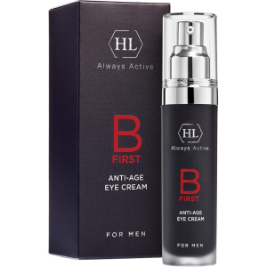 Крем для мужчин Holy Land B First Anti Age Eye Cream для кожи вокруг глаз 30 мл (7290101323952) в Ровно