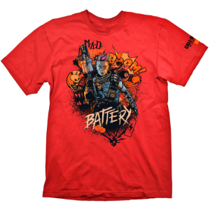 Футболка Gaya COD "Black Ops 4 T-Shirt Battery Red" M (GE6301M) ТОП в Рівному