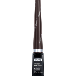 Підводка для очей Isadora Glossy Eyeliner 42 dark brown 3.7 мл 97317851128429) краща модель в Рівному