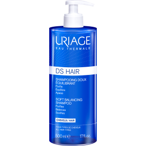 Шампунь м'який балансуючий Uriage DS Hair Soft Balancing Shampoo проти лупи 500 мл (3661434011962) в Рівному