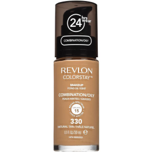 Тональний крем Revlon ColorStay комбінована та жирна шкіра з дозатором 330 Natural Tan 30 мл (309974700115) ТОП в Рівному