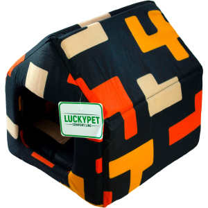 Будиночок для собак і кішок Lucky pet Джессі №3 38x48x43 см Геометрія (4820224212012)