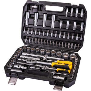 Набор ключей и насадок торцевых Mastertool CV 1/4" и 1/2" 94 шт (78-5094) ТОП в Ровно