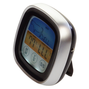 Електронний термометр для м'яса Supretto з РК-дисплеєм Срібло (5982-0001) в Рівному