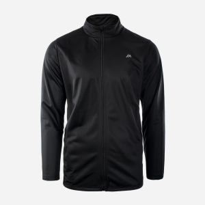 Спортивна кофта Martes Essentials Raylon-Black L Чорна (5902786258192) ТОП в Рівному