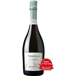 Ігристе вино Torresella Prosecco Extra-Dry DOC біле екстра сухе 0.75 л 11% (8007155000758) ТОП в Рівному