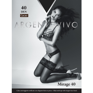 Панчохи Argentovivo Mirage 40 Den 1/2 р Cacao (8051403068762) надійний