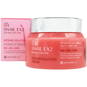 Крем для обличчя Bonibelle Муцин Слимаки Snail EX2 Intense Solution Cream 80 мл (8809474498090) в Рівному