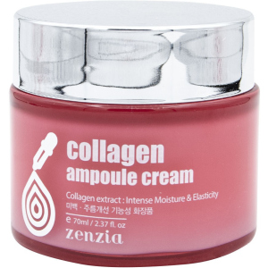 Крем для лица Zenzia Коллаген Collagen Ampoule Cream 70 мл (8809541030386) ТОП в Ровно