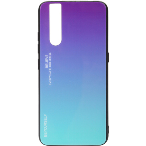 Панель BeCover Gradient Glass для Vivo V15 Pro Purple-Blue краща модель в Рівному