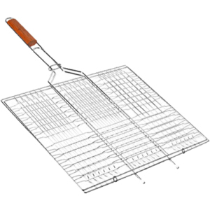 Грати гриль BBQ велика плоска 66 х 45 х 26 см (MH-0164)