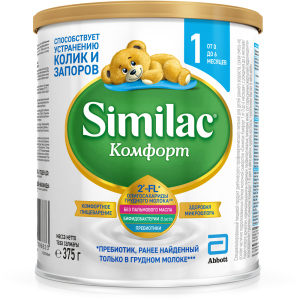 Сухая молочная смесь Similac Комфорт 1 375 г (8427030006833) лучшая модель в Ровно