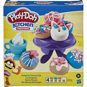 Игровой набор Hasbro Play Doh Выпечка и пончики (E3344) (5010993555970) лучшая модель в Ровно