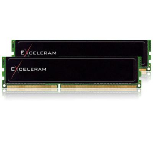 Модуль памяти для компьютера DDR3 8GB (2x4GB) 1600 MHz Black Sark eXceleram (E30173A) ТОП в Ровно