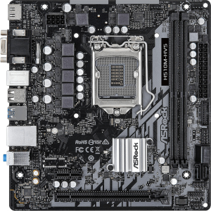 Материнська плата ASRock H510M-HVS (s1200, Intel H510, PCI-Ex16)