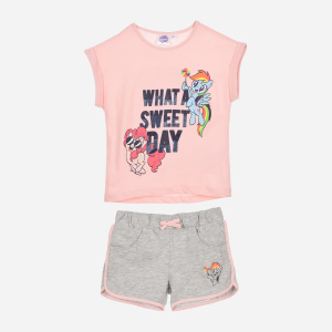 Костюм (футболка + шорты) Disney My Little ET1268 104 см Розовый (3609084251383) надежный