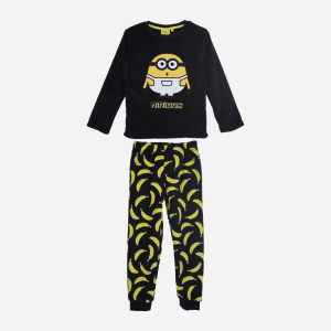 Пижама (футболка с длинными рукавами + штаны) Disney Minions2 HU2042 104 см Черная (3609085081644) надежный