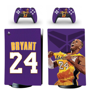 Виниловые наклейки на PS5 Digital Edition и геймпад DualSense Kobe Bryant Sony PlayStation 5 игровая консоль Skin (PV5017) лучшая модель в Ровно