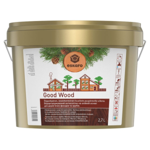 Морилка для дерева Eskaro Good Wood 2.7 л прозорий; тонування в Рівному