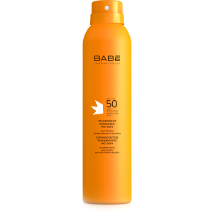 Солнцезащитный спрей BABE Laboratorios Водостойкий прозрачный SPF 50+ (8437011329943) ТОП в Ровно