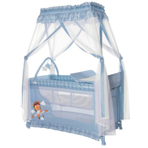 Манеж Lorelli Magic Sleep Blue Adventure (Чарівний сон Блю Адвент) в Рівному