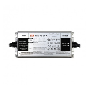 Блок питания MeanWell 74.4W 24V IP67 (XLG-75-24) герметичный лучшая модель в Ровно