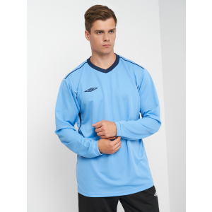 Жіночий лонгслів Umbro Scarlett Jersey L/S U91158165 XL Блакитний (5051457795242) краща модель в Рівному