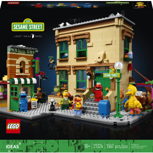 Конструктор LEGO Ideas Улица Сезам 123 1367 деталей (21324) (5702016819953) ТОП в Ровно