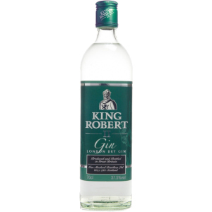 Джин King Robert II Distilled London Dry Gin 0,7 л 37,5% (5010852001976) краща модель в Рівному