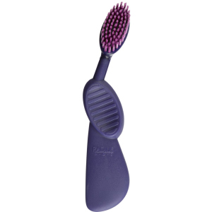 Зубная щетка для правши Radius Scuba мягкая щетина Фиолетовая (085178001806) лучшая модель в Ровно