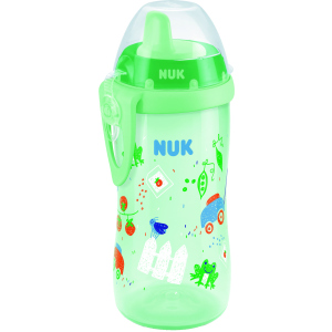 купити Поильник Nuk Evolution Kiddy Cup 300 мл Зелений (4008600400424)