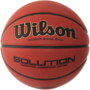 Мяч баскетбольный Wilson SOLUTION DBB 295 GAME size7 (WTB0616XBDBB)