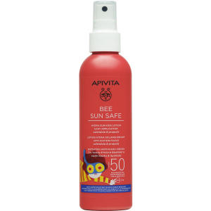 Солнцезащитный лосьон Apivita Bee Sun Safe SPF50 для детей 200 мл (5201279080273) надежный