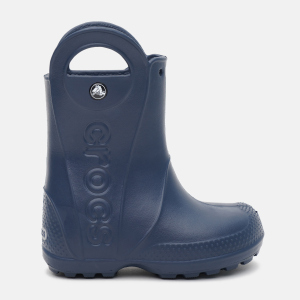 Резиновые сапоги Crocs Handle Rain Boot Kids 12803-410-C8 25 Navy (0191448182738) в Ровно