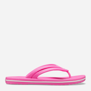 В'єтнамки Crocs Crocband Flip 206100-6QQ-W9 39 25 см Electric Pink (191448483965)