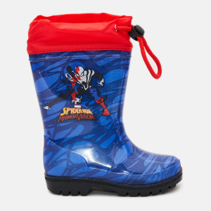 Резиновые сапоги Disney Perletti Spiderman 98072 30-31 Синие (8015831980723) ТОП в Ровно