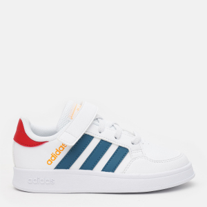 хорошая модель Кеды детские Adidas Breaknet C GZ7643 30 (18.5) Ftwwht/Orbind/Scarle (4064049319567)