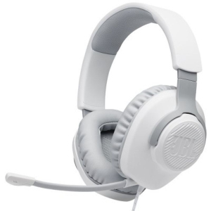 хорошая модель Навушники JBL QUANTUM 100 White (JBLQUANTUM100WHT)