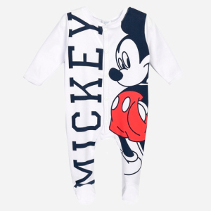 Чоловічок Disney Mickey Mouse MC16176 56-62 см Білий (8691109838490)